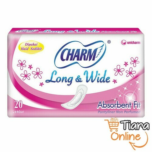 CHARM PANTYLINER  SLIN NON PARFUM : 20'S