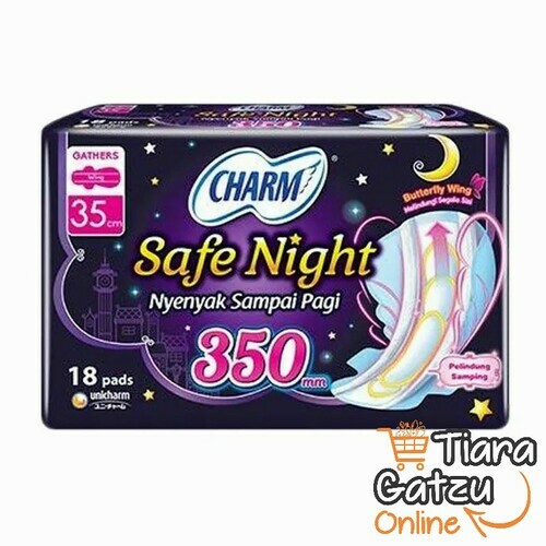 CHARM SAFE NIGHT GATHERS 35 CM : 18'S