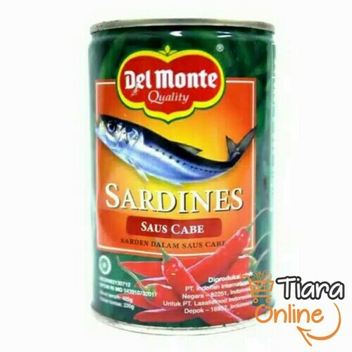 DEL MONTE SARDINES SAUS CABE : 425 GR