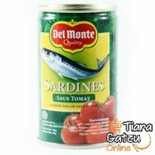 DEL MONTE SARDINES SAUS TOMAT : 155 GR