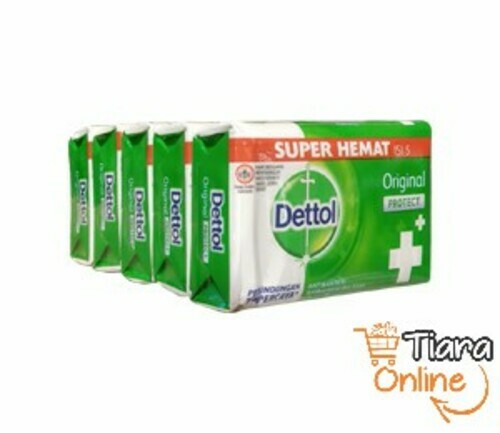 DETTOL ORIGINAL SOAP : 5X65 GR