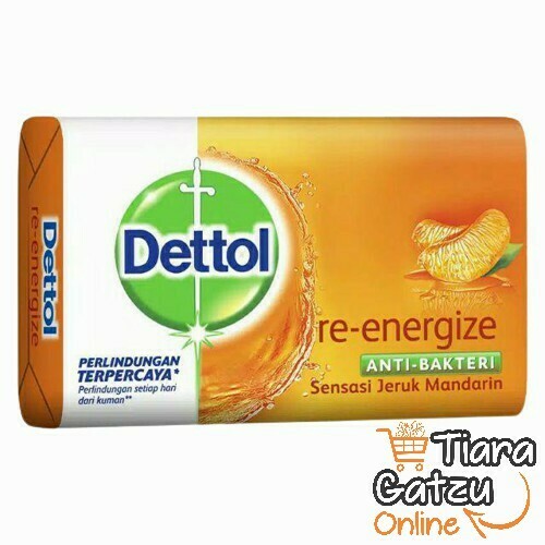 DETTOL - RE-ENERGIZE BAR SOAP : 100 GR