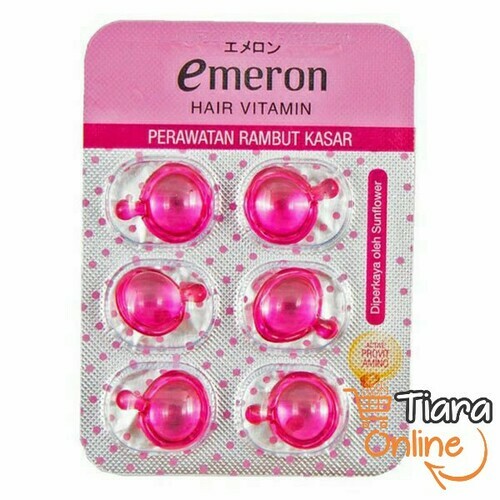 EMERON HAIR VITAMIN SOFT & SMOOTH : 6X1 ML