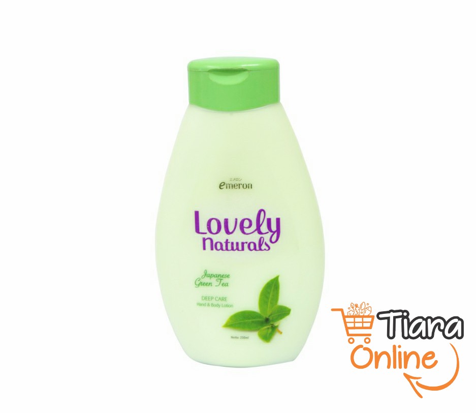 EMERON LOVELY NATURAL BODY LOTION GREEN TEA : 400 ML