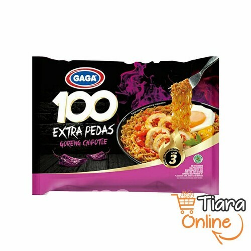 GAGA MIE 100 EXTRA PEDAS CHIPOTLE : 85 GR