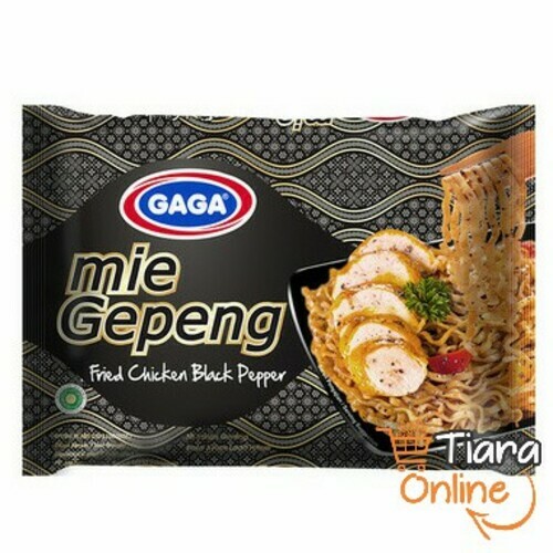 GAGA MIE GEPENG AYAM LADA HITAM : 67 GR