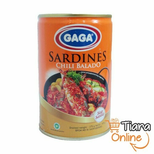 GAGA SARDINES CHILLI BALADO : 425 GR