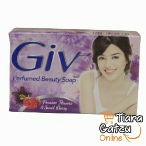 GIV - PASSION FLOWERS & SWEET BERRY SOAP : 76 GR