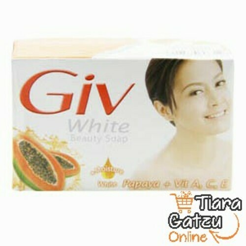 GIV - WHITE PAPAYA SOAP : 76 GR