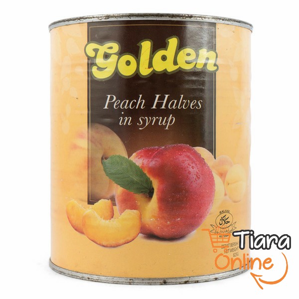 GOLDEN - PEACH HALVES IN SYRUP : 820 GR