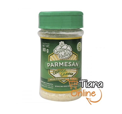 GREEN - VALLEY PARMESAN CHEESE : 80 GR