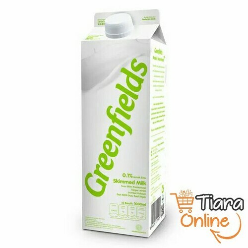 GREENFIELDS - SKIM FRESH MILK : 1 L