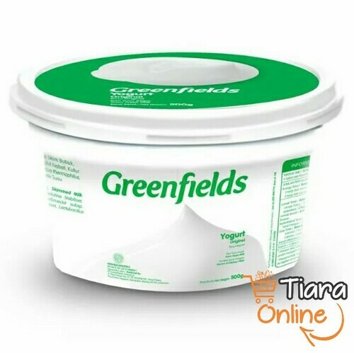 GREENFIELDS - YOGURT ORIGINAL : 500 GR