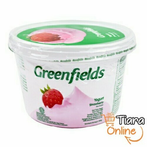 GREENFIELDS - YOGURT STRAWBERRY : 500 GR