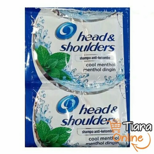 HEAD & SHOULDERS - SHAMPOO MENTHOL : 12X10ML