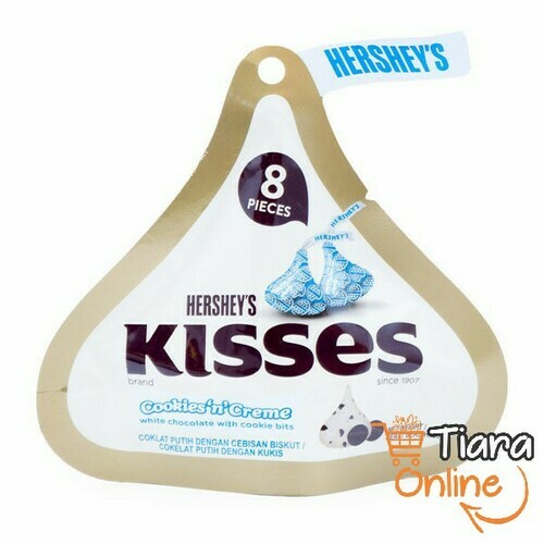 HERSHEYS - KISSES COOKIES N CREME : 36 GR