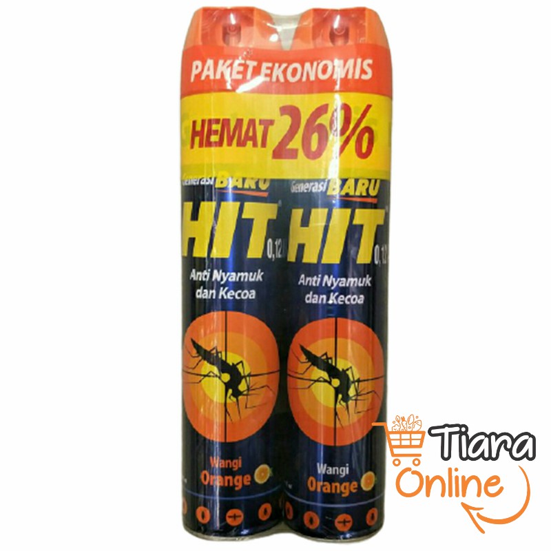 HIT - AEROSOL ORANGE : 2X600ML