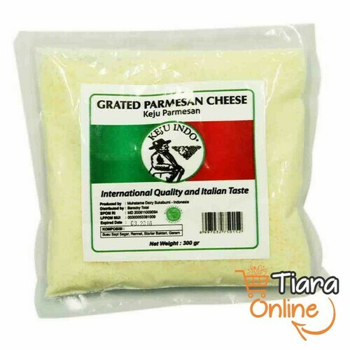 INDOCHEESE - GRATED PARMESAN : 300 GR