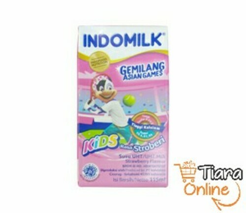 INDOMILK - KIDS UHT STRAWBERRY : 115 ML