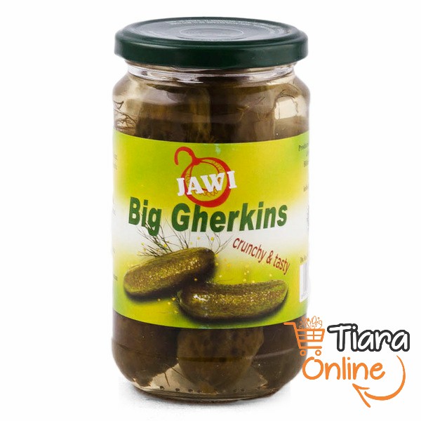 JAWI - BIG GHERKINS CRUNCHY & TASTY : 500 GR