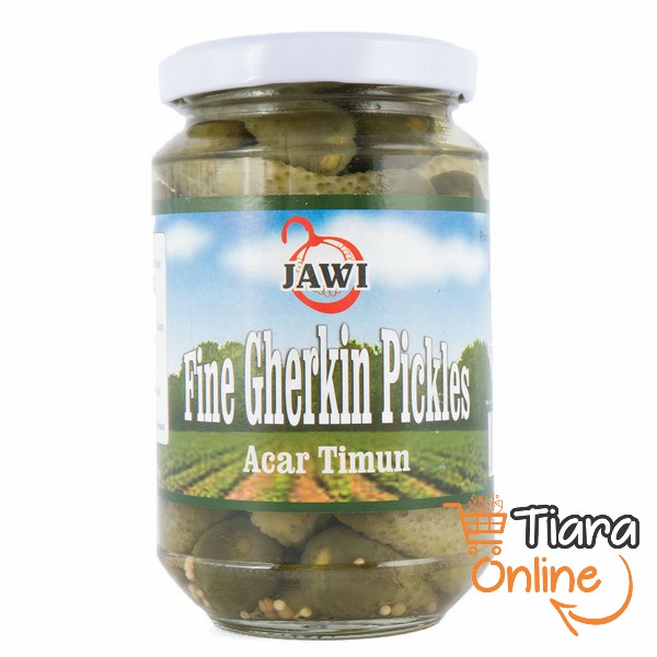 JAWI - FINE GHERKIN PICKLES : 330 GR