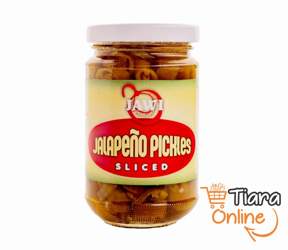 JAWI - JALAPENO PICKLES SLICED : 330 GR