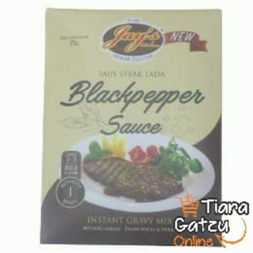 JAY'S - JAYS BLACKPEPPER SAUCE : 25 GR