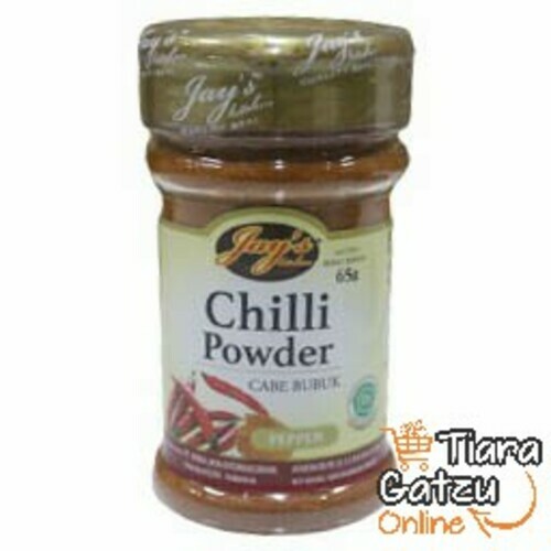 JAY'S JAYS CHILLI POWDER : 65 GR