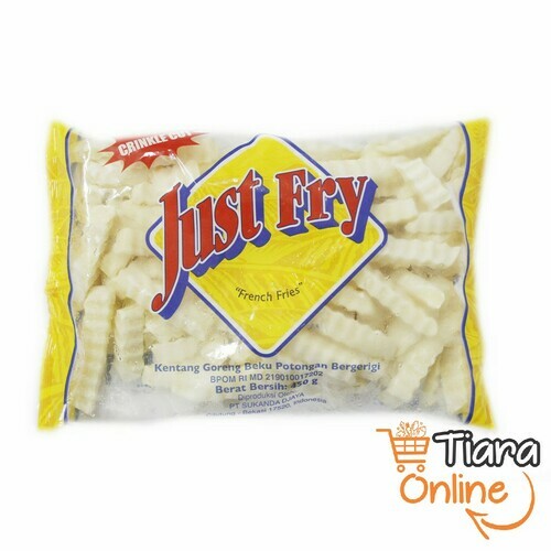 JUST FRY - FRENCH FRIES CRINKLE CUT : 450 GR