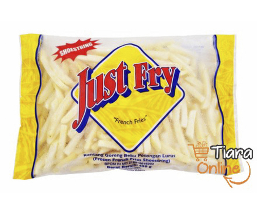 JUST FRY - FRENCH FRIES SHOESTRING : 450 GR