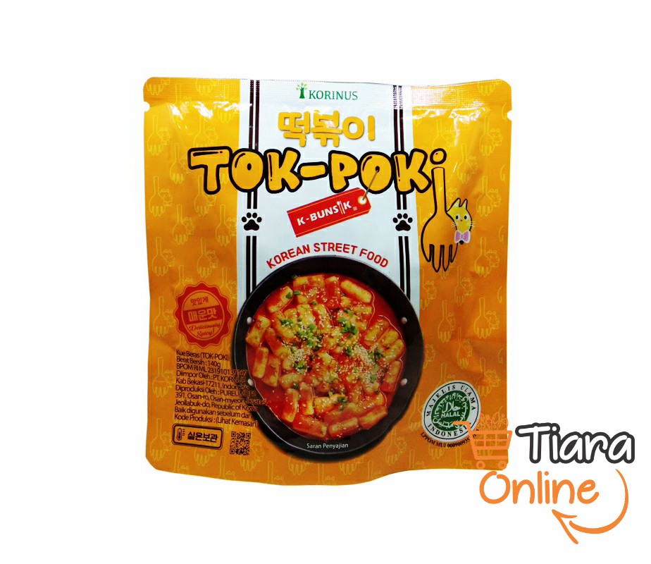 K-BUNSIK - TOK-POKI SPICY : 140 GR