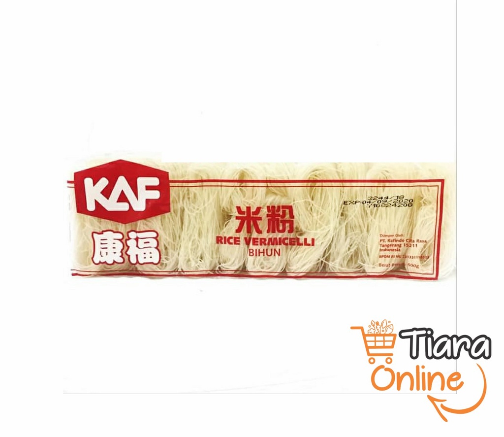 KAF - RICE VERMICELLI 10 PCS : 500 GR