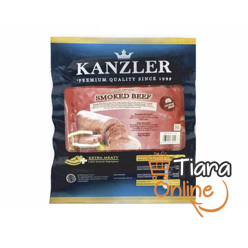 KANZLER - SMOKED BEEF : 250 GR