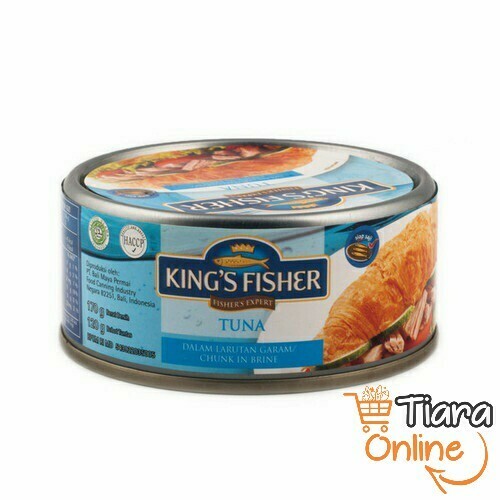 KING'S FISHER - KING\\'S FISHER TUNA IN BRINE : 185 GR