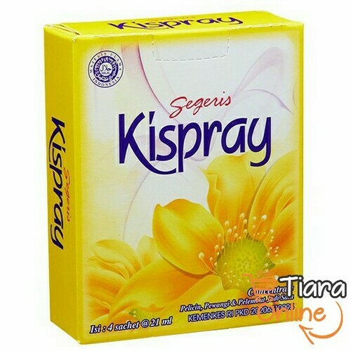 KISPRAY - SEGERIS : 4X21 ML