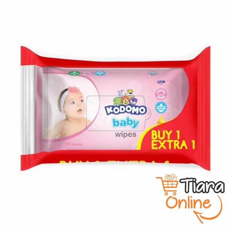 KODOMO - BABY WIPES RICE MILK : 2X50'S