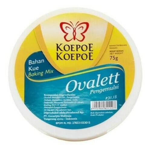 KOEPOE KOEPOE - OVALETT : 75 GR