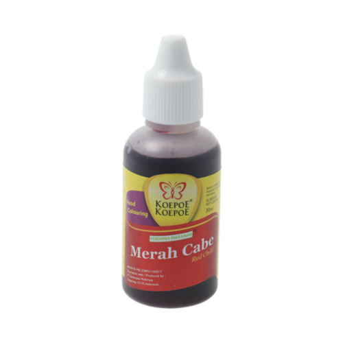 KOEPOE KOEPOE - PEWARNA : 30 ML MERAH CABE