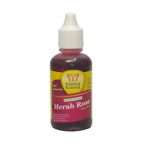 KOEPOE KOEPOE - PEWARNA : 30 ML MERAH ROSE