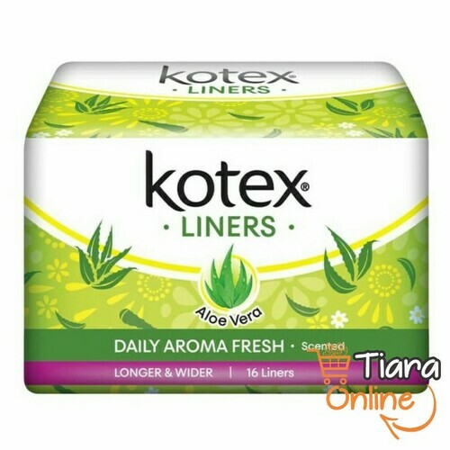 KOTEX - FRESH LONG & WIDER : 16'S