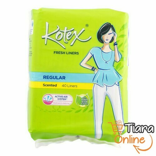 KOTEX - FRESH REGULAR SCENTED : 40'S