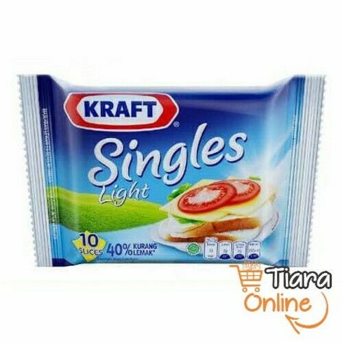 KRAFT - SINGLES 10 SLICE LIGHT : 167 GR