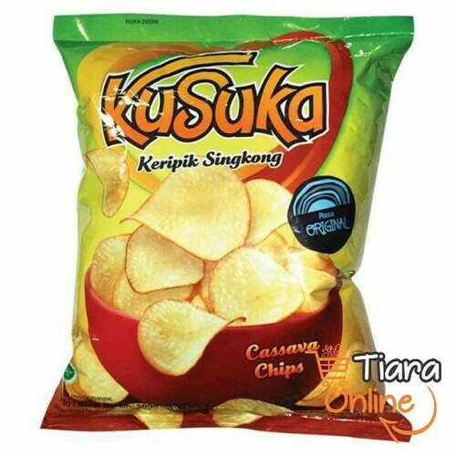 KUSUKA - KRIPIK SINGKONG ORIGINAL : 180 GR