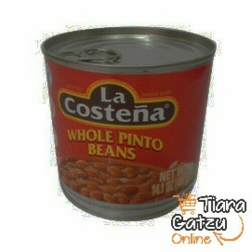 LA COSTENA - WHOLE PINTO BEANS : 400 GR