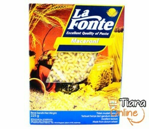 LA FONTE - MACARONI GOBETI BOX : 225 GR