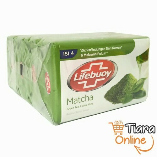 LIFEBUOY - MATCHA BAR SOAP : 4X110GR