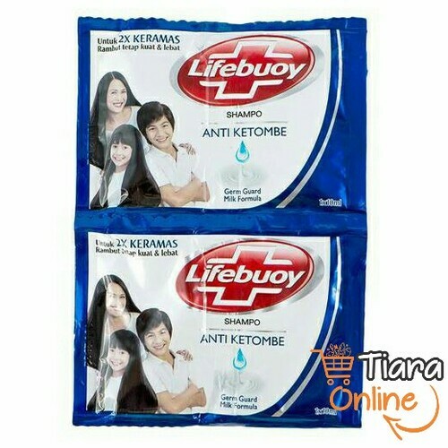 LIFEBUOY - SHAMPOO ANTI DANDRUFF : 12X9ML