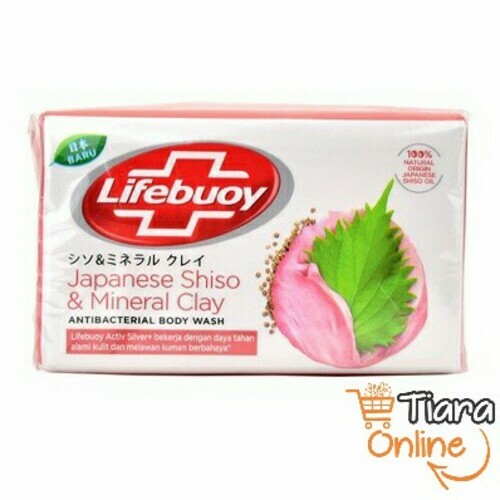 LIFEBUOY - SHISO & MINERAL BAR SOAP : 4X110 GR