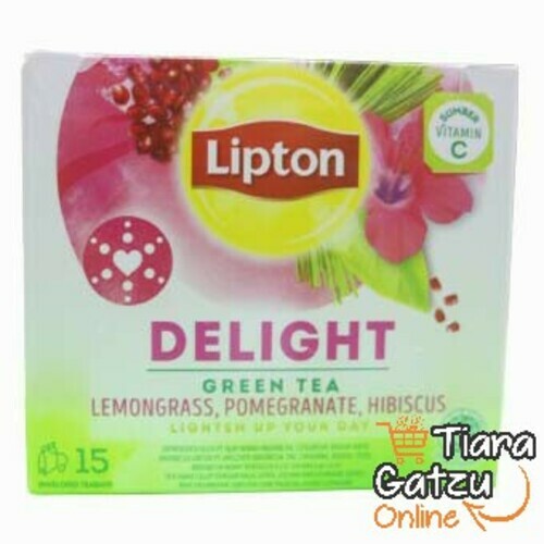 LIPTON - DELIGHT GREEN TEA : 15X1.6 GR