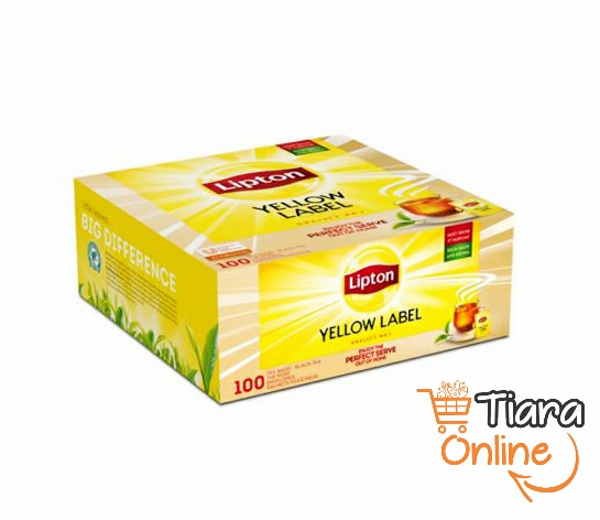 LIPTON - TEA YELLOW LABEL : 100X2 GR